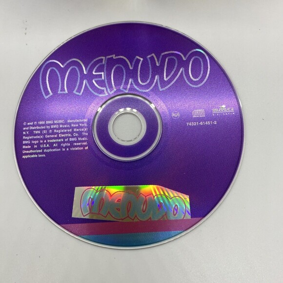 MENUDO - MENUDO CD RARE OOP HTF HOLD ME *EXCELLENT CONDITION - Picture 2 of 10